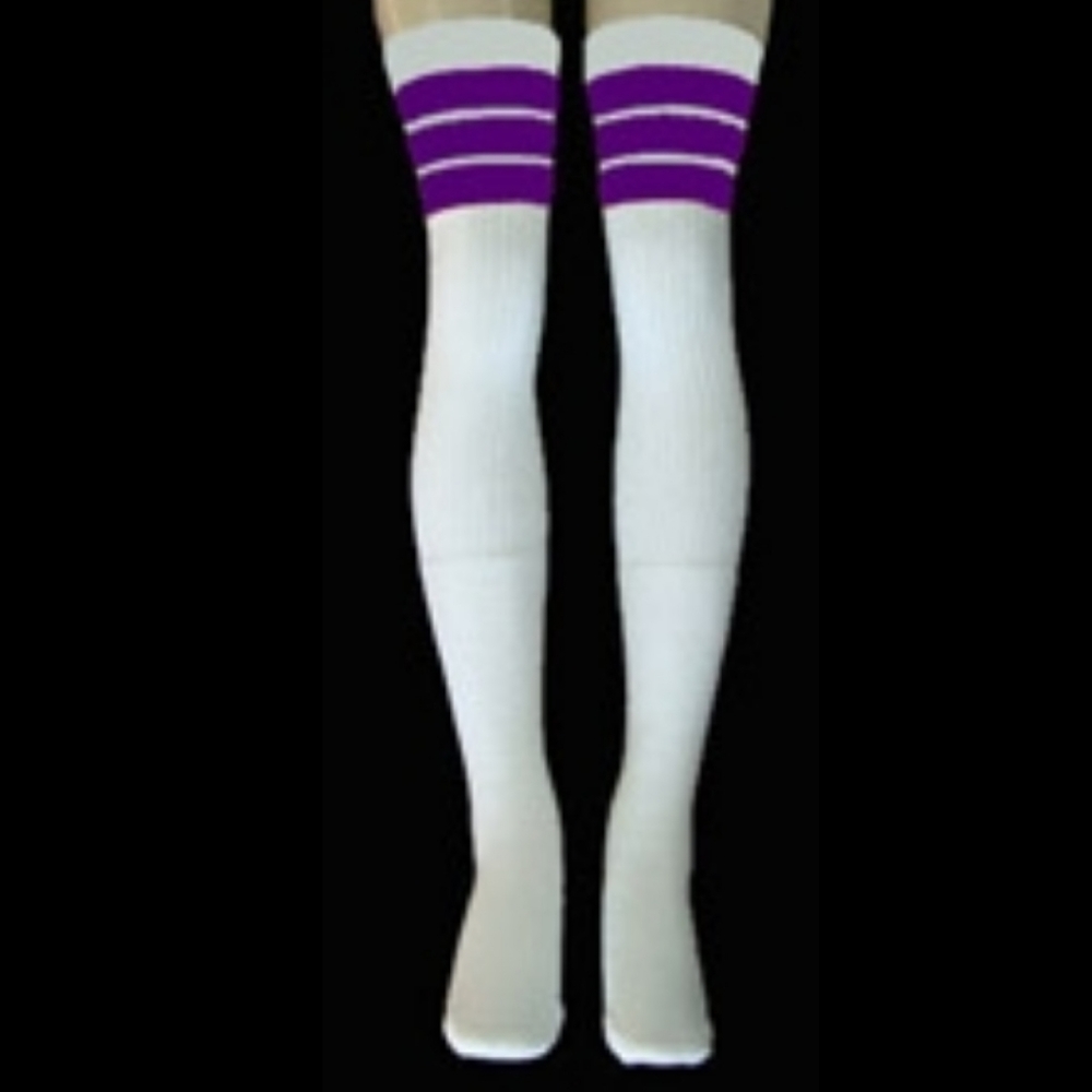 35" Thigh High Tube Socks